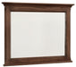 Vaughan-Bassett Heritage Landscape Mirror in Amish Cherry image