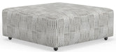 Kellen Castered Cocktail Ottoman - Smokey Mountain Furniture (NC)