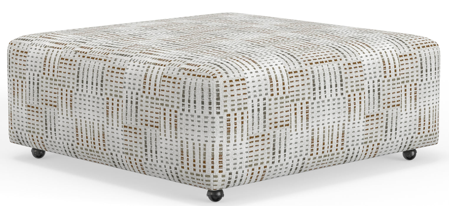 Kellen Castered Cocktail Ottoman - Smokey Mountain Furniture (NC)