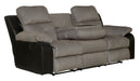 Felix Sofa w/3 Recliners & DDT 90" - Smokey Mountain Furniture (NC)