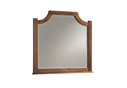 Vaughan-Bassett Maple Road Scalloped Mirror in Antique Amish image