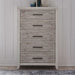 Liberty Furniture Backroads Drawer Chest in Weathered White/Parchment Brown image