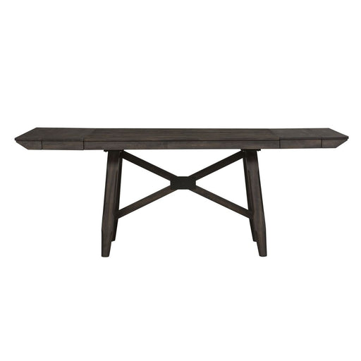 Liberty Furniture Double Bridge Gathering Table in Dark Chestnut image