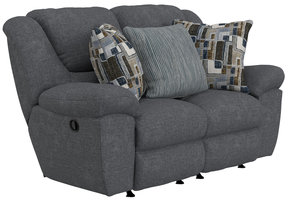 Trifecta Rocking Reclining Loveseat - Smokey Mountain Furniture (NC)