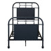 Liberty Furniture Vintage Series Full Metal Bed in Navy image