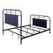 Liberty Furniture Vintage Series King Metal Bed in Navy image