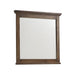 Vaughan-Bassett Joinery Landscape Mirror in Natural Oak image
