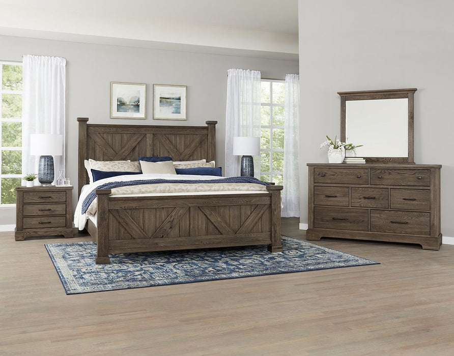 Vaughan Bassett Yosemite 7 Drawer Dresser in Smoke