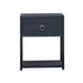 Liberty Furniture Midnight 1 Shelf Accent Table in Wire Brushed Denim image