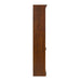 Brayton Manor Jr Executive Open Bookcase in Cognac - Smokey Mountain Furniture (NC)