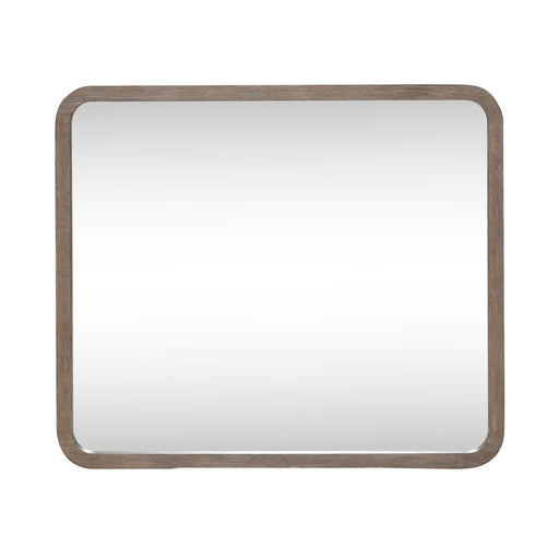 Liberty Furniture South Bend Landscape Mirror in Burnished Clay image