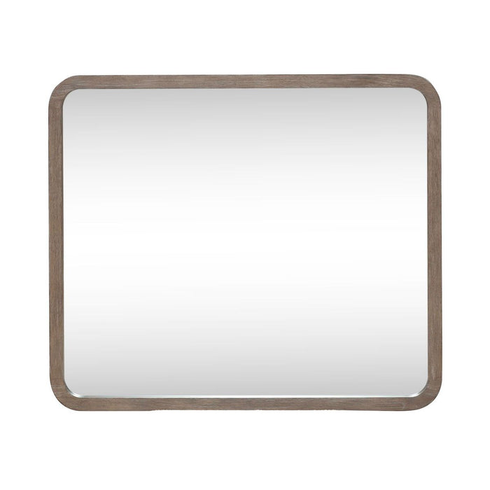 Liberty Furniture South Bend Landscape Mirror in Burnished Clay image