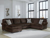 Kimlee Sectional with Chaise - Smokey Mountain Furniture (NC)