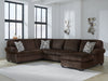 Kimlee Sectional with Chaise - Smokey Mountain Furniture (NC)