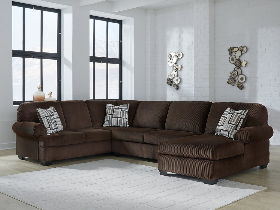 Kimlee Sectional with Chaise - Smokey Mountain Furniture (NC)