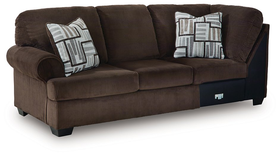 Kimlee Sectional with Chaise - Smokey Mountain Furniture (NC)