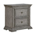 Big Valley 2 Drawer Night Stand w/ Charging Station - Smokey Mountain Furniture (NC)