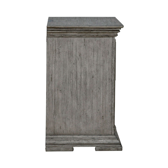 Big Valley 2 Drawer Night Stand w/ Charging Station - Smokey Mountain Furniture (NC)