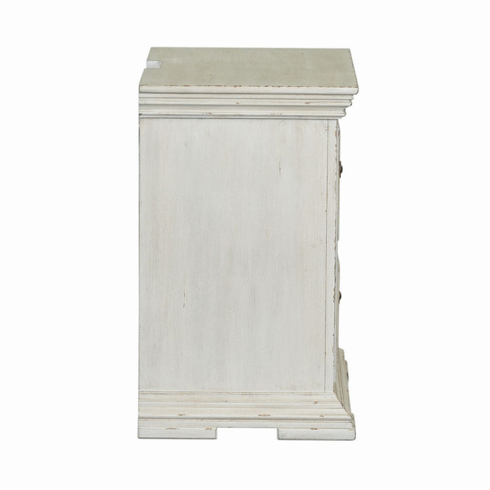 Big Valley 2 Drawer Night Stand w/ Charging Station - Smokey Mountain Furniture (NC)