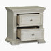 Big Valley 2 Drawer Night Stand w/ Charging Station - Smokey Mountain Furniture (NC)