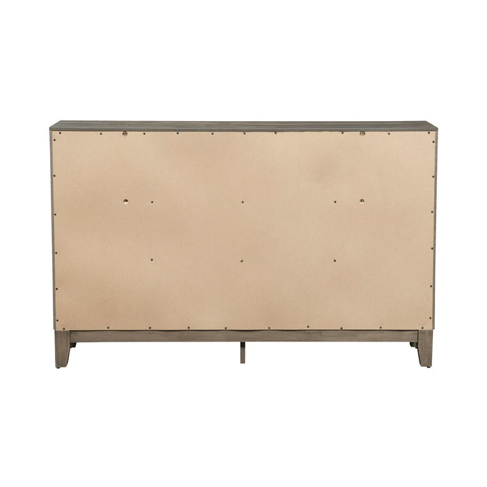 Ridgecrest 6 Drawer Dresser in Cobblestone - Smokey Mountain Furniture (NC)