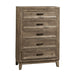 Ridgecrest 5 Drawer Chest in Cobblestone - Smokey Mountain Furniture (NC)