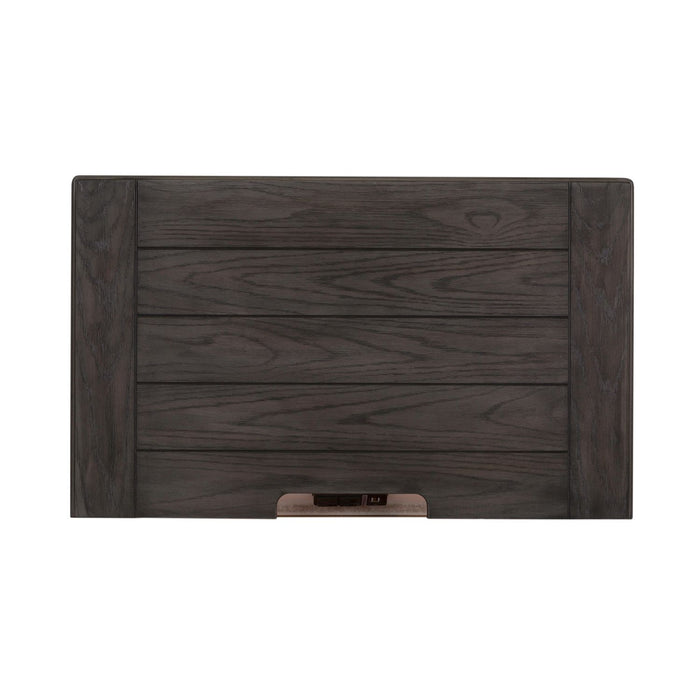 Allyson Park Nightstand in Wirebrushed White - Smokey Mountain Furniture (NC)