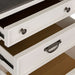 Allyson Park Nightstand in Wirebrushed White - Smokey Mountain Furniture (NC)