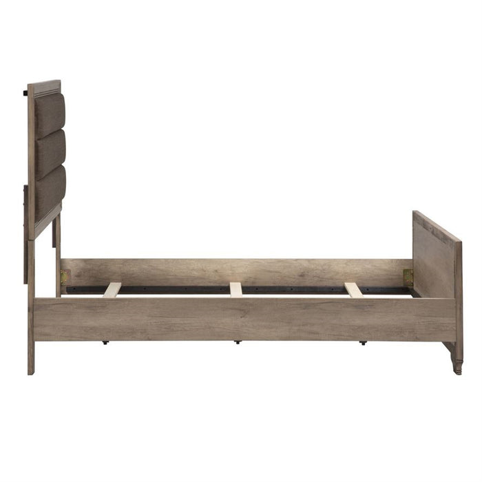 Liberty Furniture Sun Valley Full Upholstered Bed in Sandstone