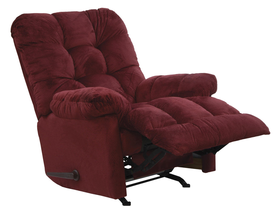 Nettles Chaise Rocker Recl w/Deluxe Heat/Massage - Smokey Mountain Furniture (NC)