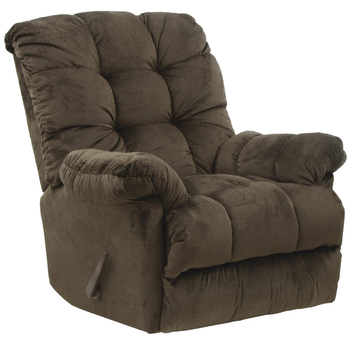 Nettles Chaise Rocker Recl w/Deluxe Heat/Massage - Smokey Mountain Furniture (NC)
