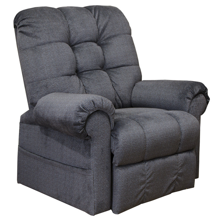 Catnapper Furniture Omni Power Lift Chaise Recliner in Ink
