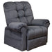 Omni Powr Lift Chaise Recliner Full Lay-Out - Smokey Mountain Furniture (NC)