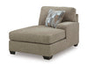 Newellen Sleeper Sectional with Chaise - Smokey Mountain Furniture (NC)