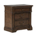 Arden Road Nightstand with Charging Station in Satin Cherry - Smokey Mountain Furniture (NC)