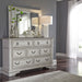 Abbey Park King California Panel Bed, Dresser & Mirror - Smokey Mountain Furniture (NC)