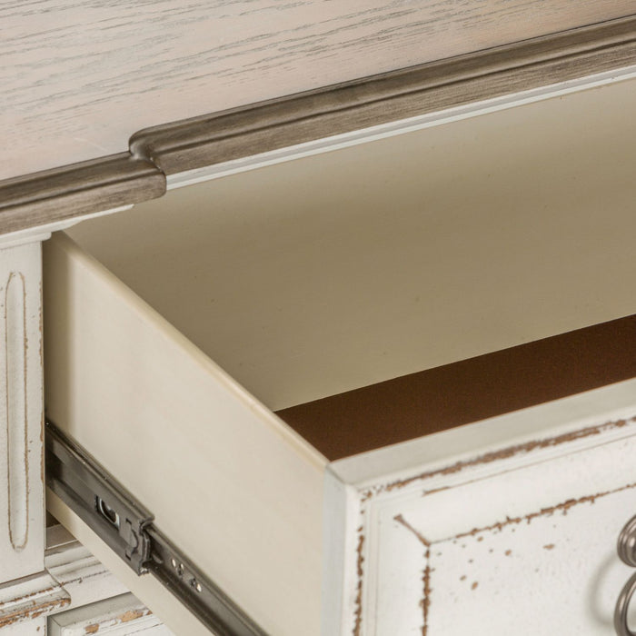 Abbey Park Drawer Chest in Antique White - Smokey Mountain Furniture (NC)