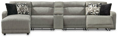 Colleyville Power Reclining Sectional with Chaise - Smokey Mountain Furniture (NC)