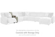 Colleyville Power Reclining Sectional with Chaise - Smokey Mountain Furniture (NC)