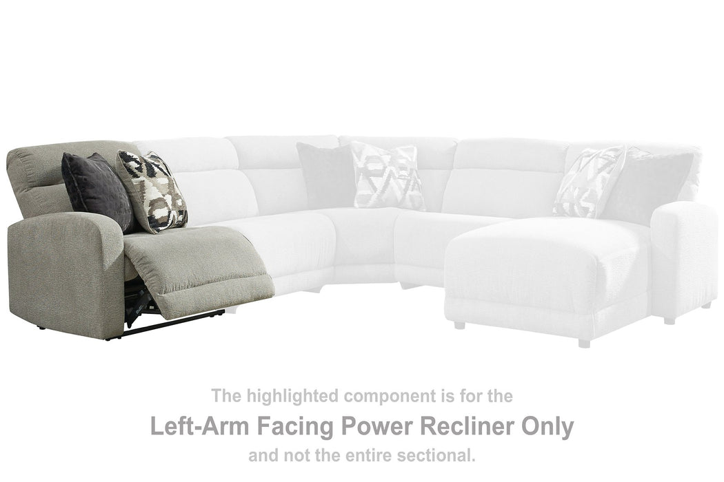 Colleyville Power Reclining Sectional with Chaise - Smokey Mountain Furniture (NC)