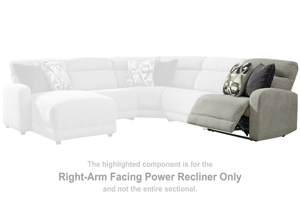 Colleyville Power Reclining Sectional with Chaise - Smokey Mountain Furniture (NC)