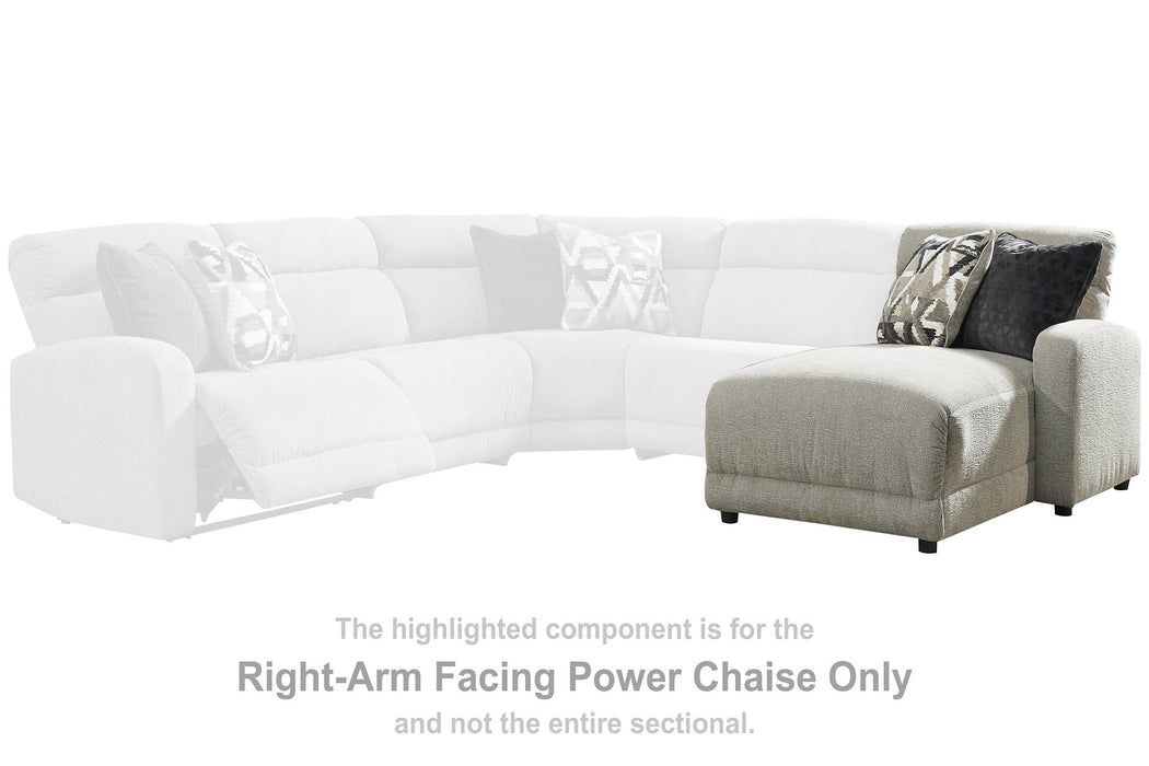 Colleyville Power Reclining Sectional with Chaise - Smokey Mountain Furniture (NC)