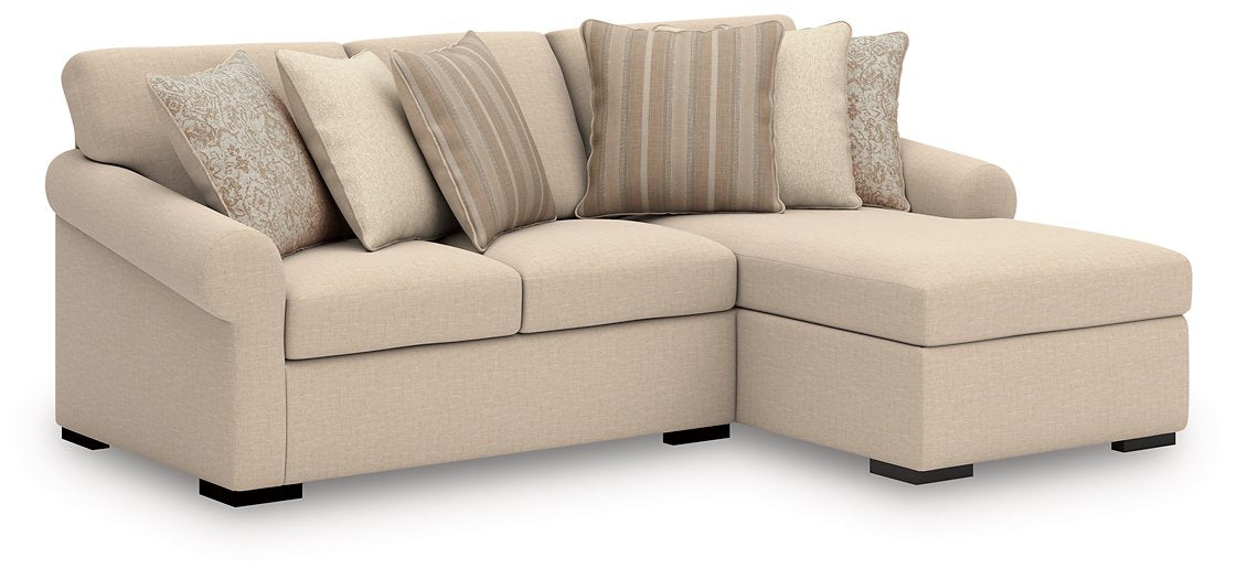 LadyMae Sectional with Chaise - Smokey Mountain Furniture (NC)