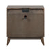 Century Modern Nightstand w/ Charging Station - Smokey Mountain Furniture (NC)