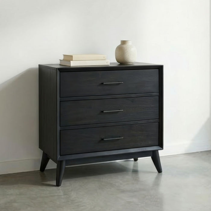 Century Modern Nightstand w/ Charging Station image