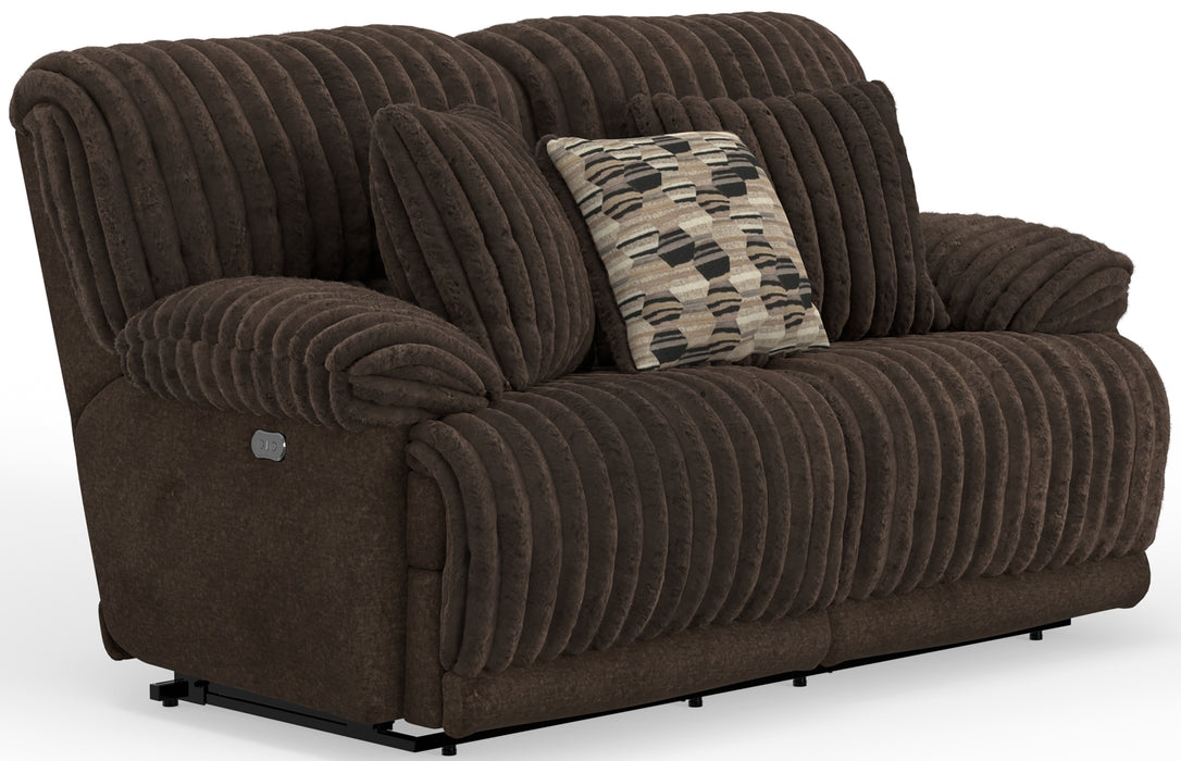 Hollifield Power Reclining Loveseat - Smokey Mountain Furniture (NC)