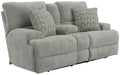 Renaldo Power Lay Flat Recl Console Loveseat w/Zero Gravity - Smokey Mountain Furniture (NC)