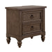Americana Farmhouse Queen Sleigh Bed, Dresser & Mirror, N/S - Smokey Mountain Furniture (NC)