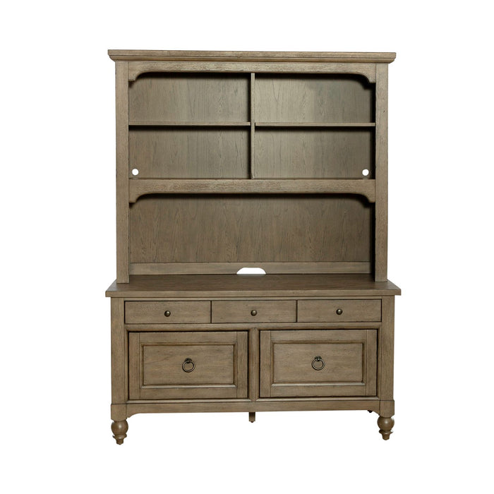 Americana Farmhouse Credenza & Hutch - Smokey Mountain Furniture (NC)