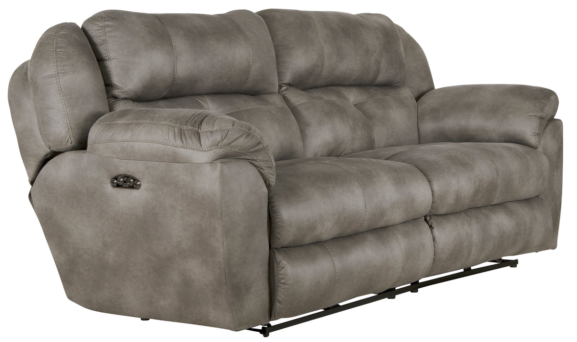 Ferrington Power Headrest Power Lay Flat Reclining Sofa - Smokey Mountain Furniture (NC)